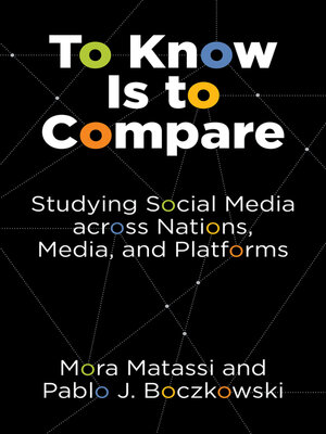 cover image of To Know Is to Compare